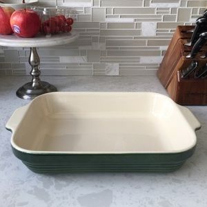 Emile Henry rectangular ceramic baking dish